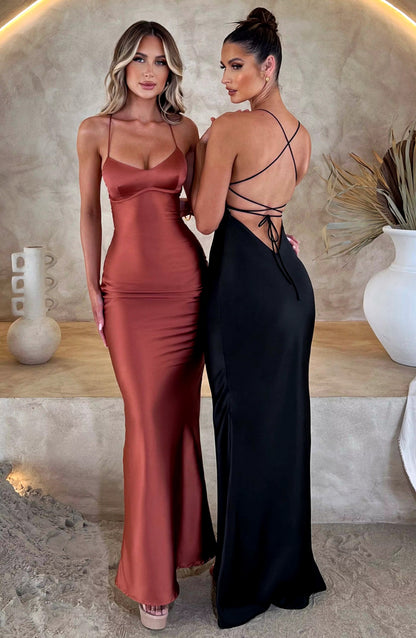 Elegant Backless Dress