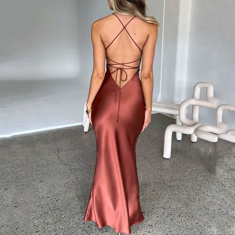 Elegant Backless Dress